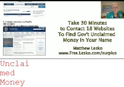 nevada Treasury Department Unclaimed Money